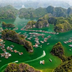 làng chài nổi Cái Bèo